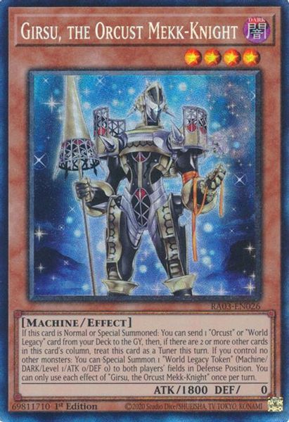 Girsu, the Orcust Mekk-Knight