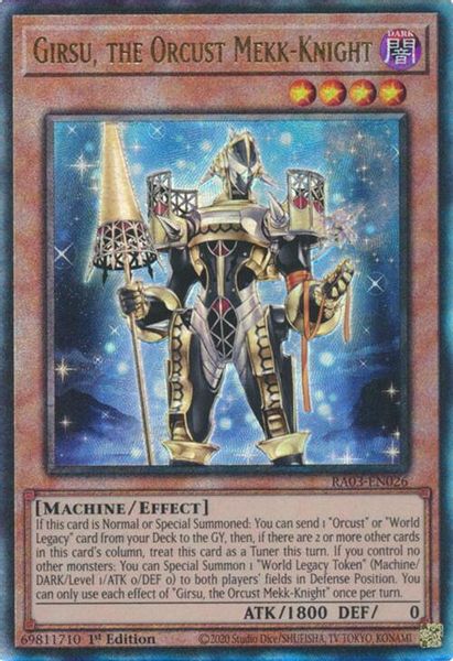 Girsu, the Orcust Mekk-Knight