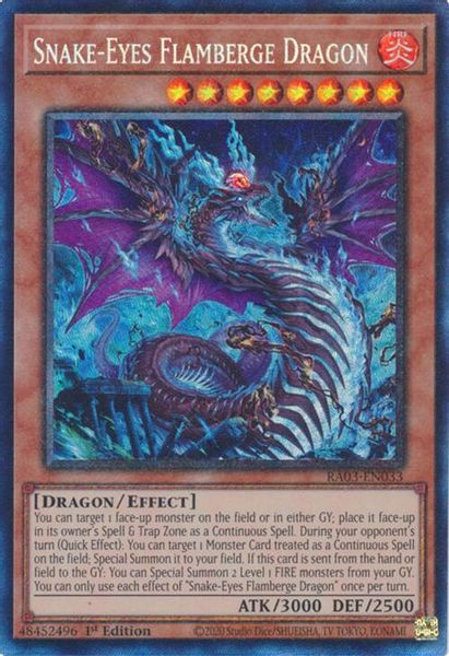 Snake-Eyes Flamberge Dragon