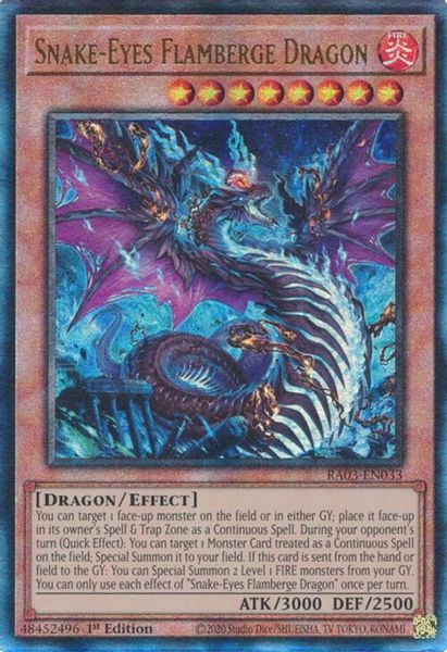 Snake-Eyes Flamberge Dragon