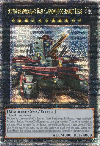 Superdreadnought Rail Cannon Juggernaut Liebe (Alternate Art)