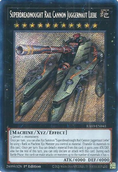 Superdreadnought Rail Cannon Juggernaut Liebe