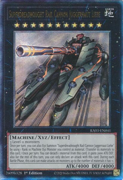 Superdreadnought Rail Cannon Juggernaut Liebe