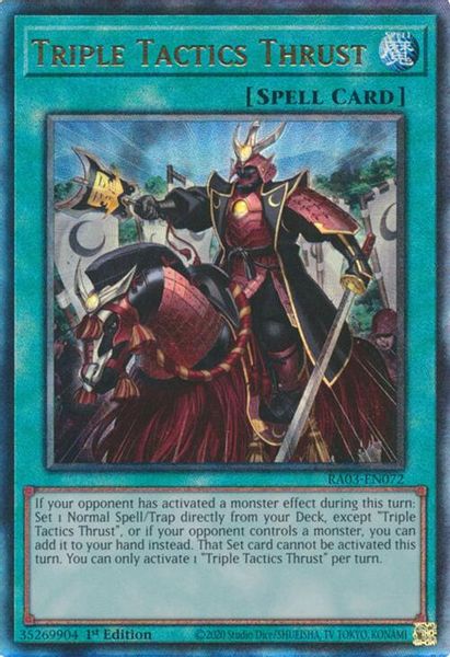 Triple Tactics Thrust