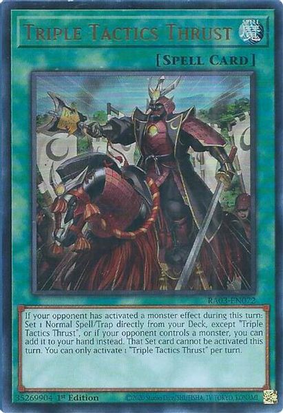 Triple Tactics Thrust