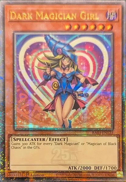 Dark Magician Girl (Quarter Century Secret Rare)