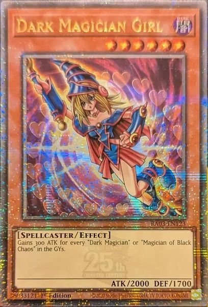 Dark Magician Girl (Quarter Century Secret Rare)