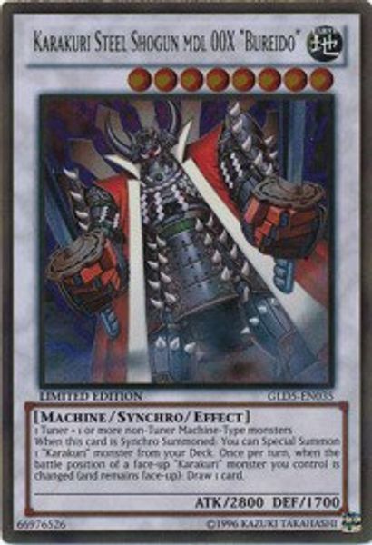 Karakuri Steel Shogun mdl 00X "Bureido"