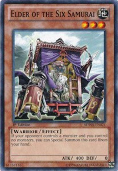 Elder of the Six Samurai