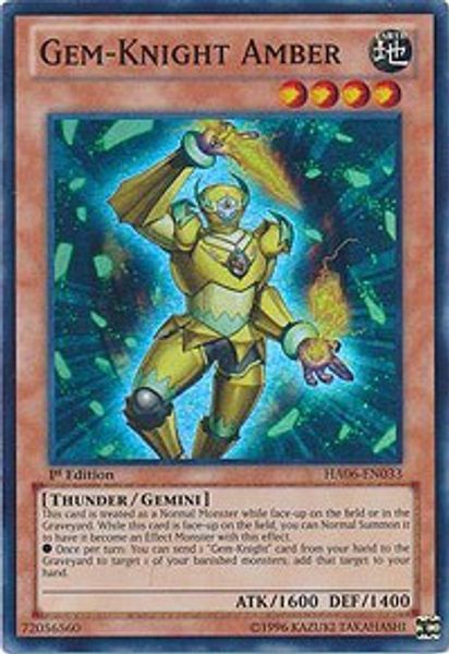 Gem-Knight Amber