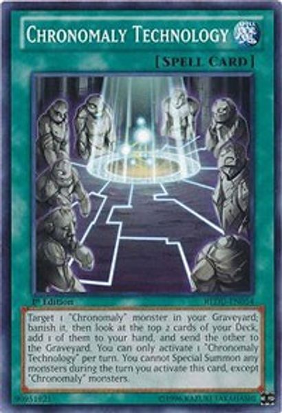 Chronomaly Technology