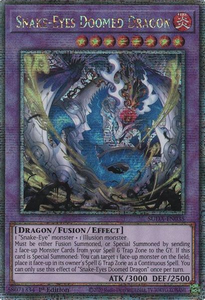 Snake-Eyes Doomed Dragon