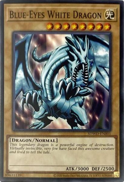 Blue-Eyes White Dragon (SDWD-EN001)
