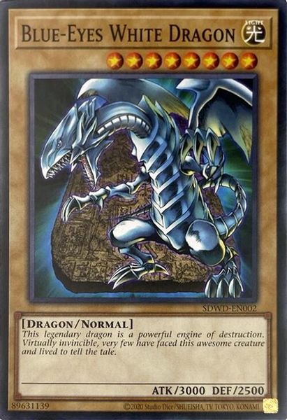Blue-Eyes White Dragon (SDWD-EN002)