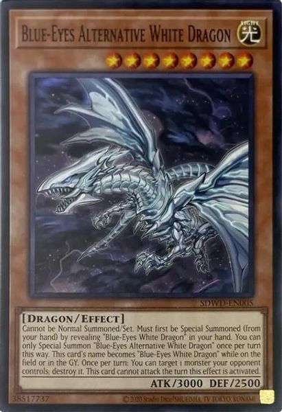 Blue-Eyes Alternative White Dragon