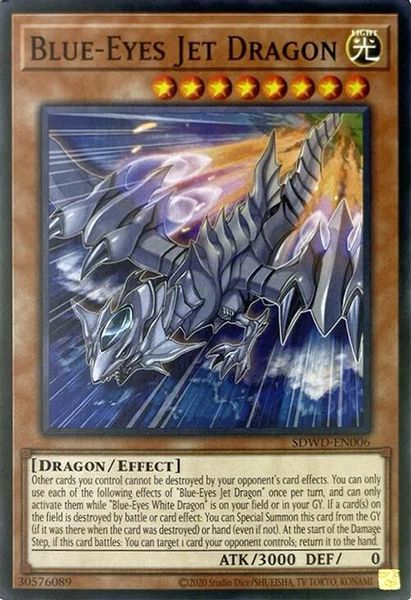 Blue-Eyes Jet Dragon