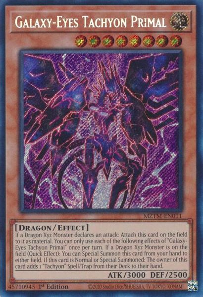 Galaxy-Eyes Tachyon Primal