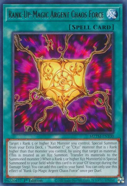 Rank-Up-Magic Argent Chaos Force