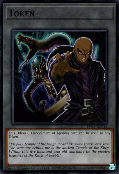 Token: Odion & Embodiment of Apophis