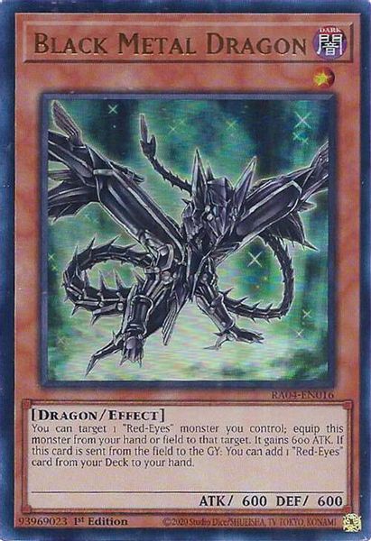 Black Metal Dragon