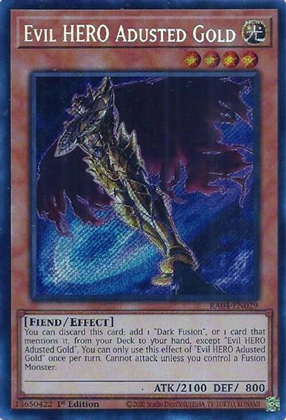Evil HERO Adusted Gold
