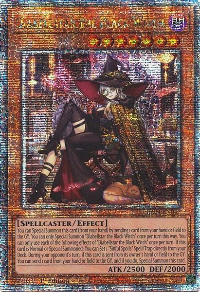Diabellstar the Black Witch (New Art)