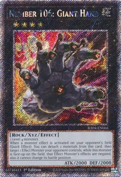 Number 106: Giant Hand
