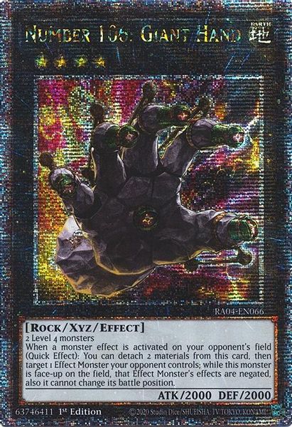 Number 106: Giant Hand