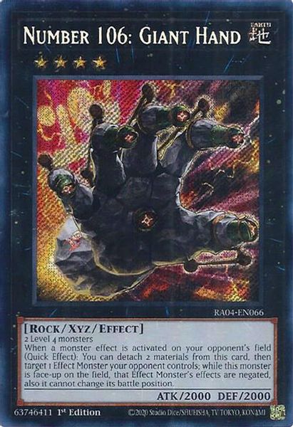 Number 106: Giant Hand