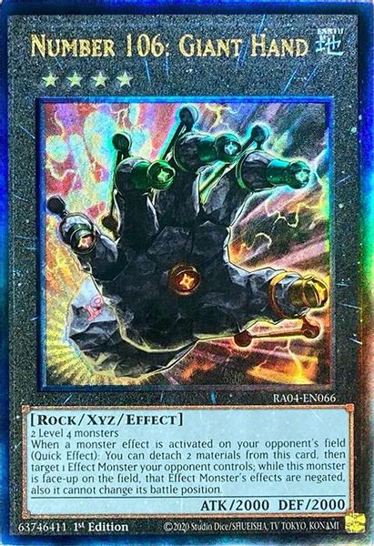 Number 106: Giant Hand
