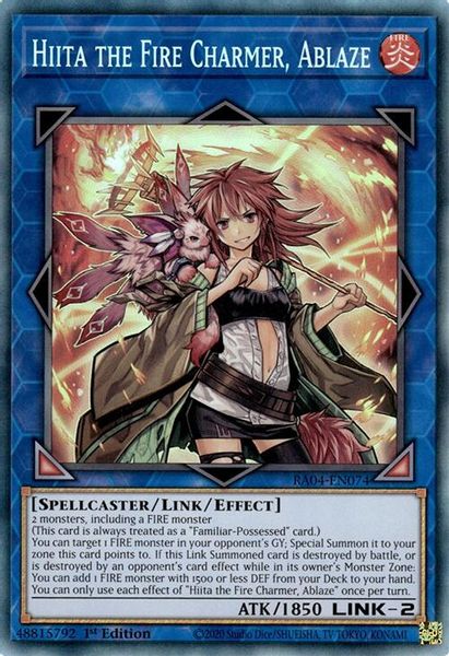 Hiita the Fire Charmer, Ablaze