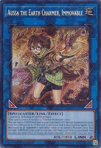 Aussa the Earth Charmer, Immovable