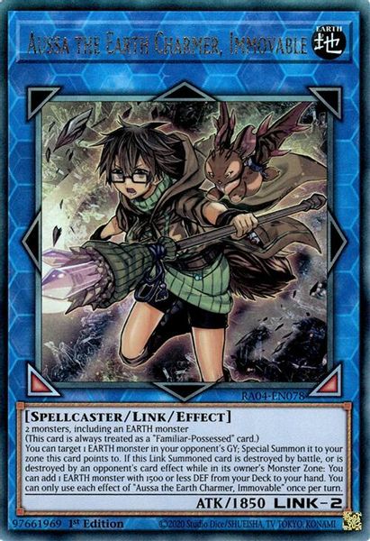 Aussa the Earth Charmer, Immovable