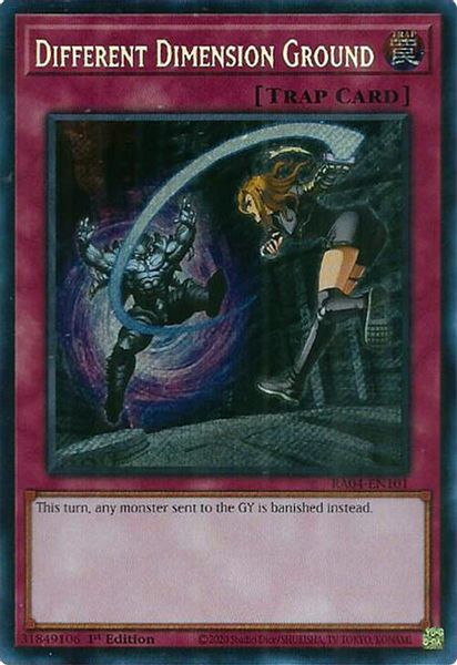 Different Dimension Ground