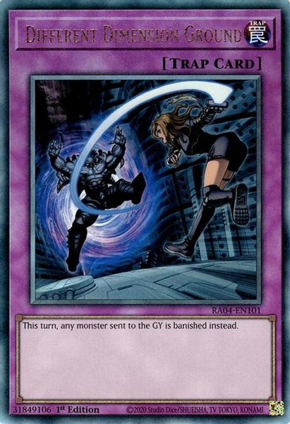 Different Dimension Ground