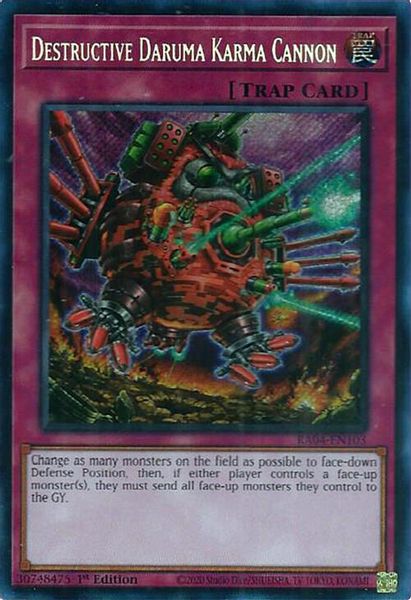 Destructive Daruma Karma Cannon
