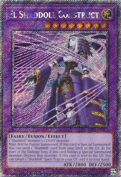 El Shaddoll Construct (Platinum Secret Rare)