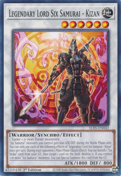 Legendary Lord Six Samurai - Kizan