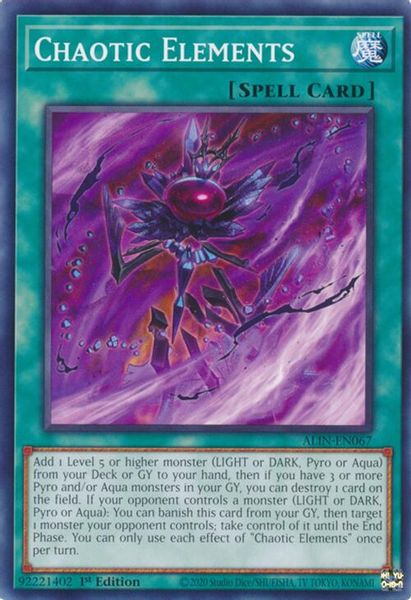 Chaotic Elements