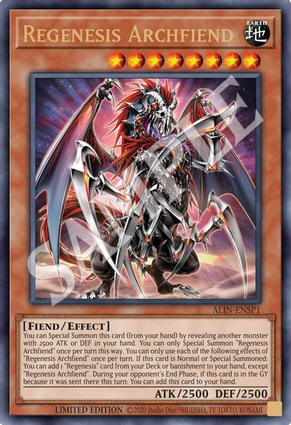 Regenesis Archfiend