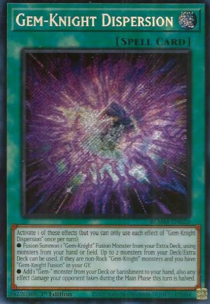 Gem-Knight Dispersion