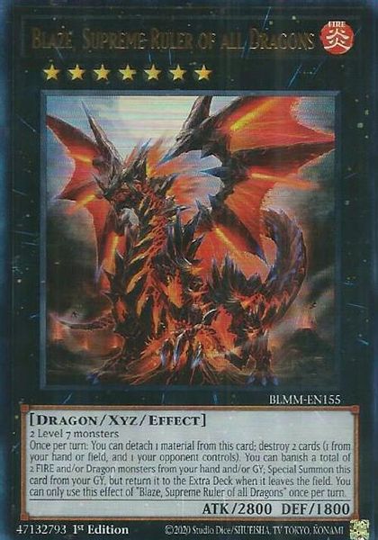 Blaze, Supreme Ruler of all Dragons