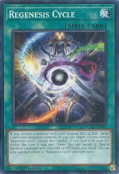 Regenesis Cycle