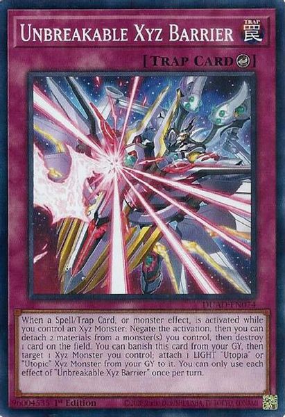 Unbreakable Xyz Barrier