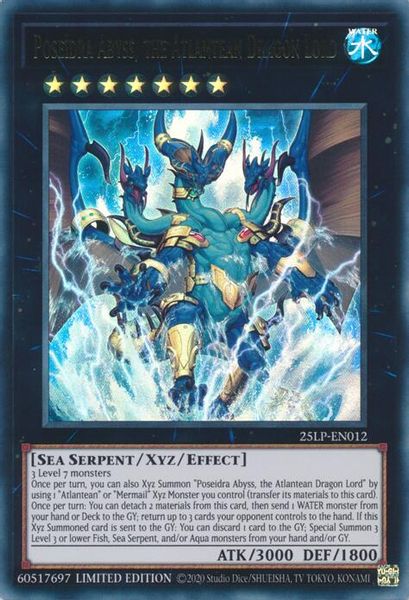 Poseidra Abyss, the Atlantean Dragon Lord