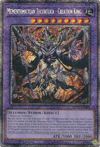 Mementomictlan Tecuhtlica - Creation King