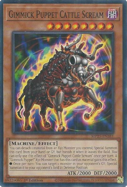 Gimmick Puppet Cattle Scream