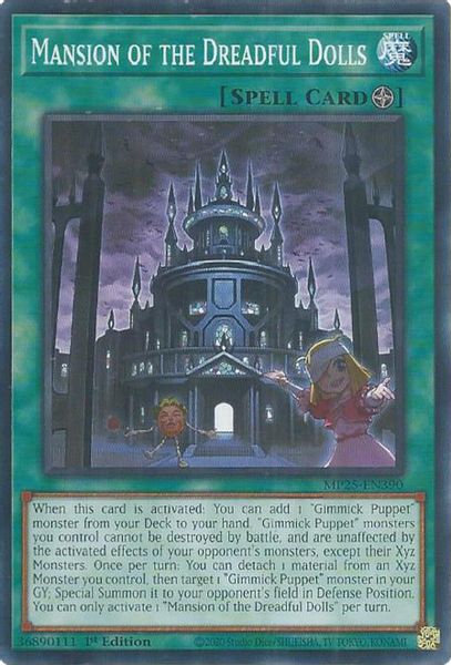 Mansion of the Dreadful Dolls