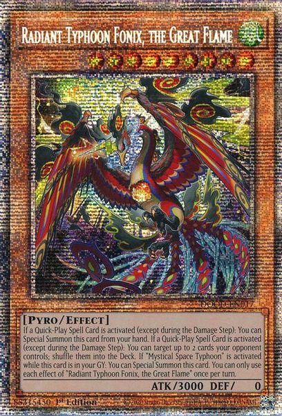 Radiant Typhoon Fonix, the Great Flame