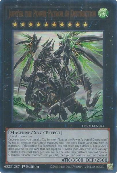 Jupiter the Power Patron of Destruction